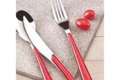 Amefa Zephyr 24-piece Cutlery Set - Red Colour 16 Amefa Zephyr 24-piece Cutlery Set - Red Colour -EdgeMaster Shop amefa zephyr 24 piece cutlery set red colour 6