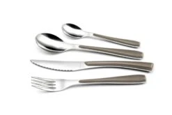 Amefa Zephyr 24-piece Cutlery Set - Taupe Colour -EdgeMaster Shop amefa zephyr 24 piece cutlery set taupe colour 1