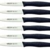 Arcos Nova 6-piece Paring Knife Set 10cm With Black Polypropylene Handles 1 Arcos Nova 6-piece Paring Knife Set 10cm With Black Polypropylene Handles -EdgeMaster Shop arcos nova 6 piece paring knife set 10cm black handles