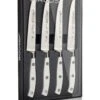 Arcos Riviera White 4-piece Steak Knife Set 13cm -EdgeMaster Shop arcos riviera white 4 piece steak knife set 13cm