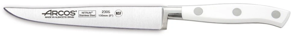 Arcos Riviera White 4-piece Steak Knife Set 13cm 5 Arcos Riviera White 4-piece Steak Knife Set 13cm - Image 3