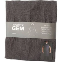BergHOFF Gem Apron 100% Black Heathered Cotton 11 BergHOFF Gem Apron 100% Black Heathered Cotton -EdgeMaster Shop berghoff gem apron black heathered cotton 4
