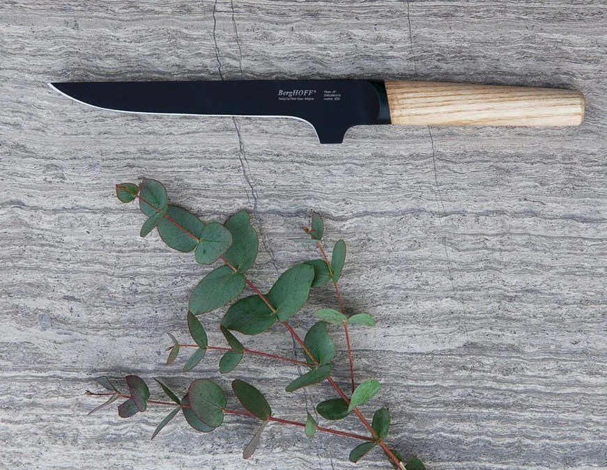BergHOFF Ron Titan Ash Wood Boning Knife 15cm - Black Titanium Coating 4 BergHOFF Ron Titan Ash Wood Boning Knife 15cm - Black Titanium Coating - Image 2