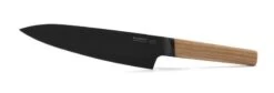 BergHOFF Ron Titan Ash Wood Chef Knife 19cm - Black Titanium Coating -EdgeMaster Shop berghoff ron titan ash wood chef knife 19cm black titanium coating 5
