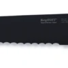 BergHOFF Ron Titan Ash Wood Bread Knife 23cm - Black Titanium Coating