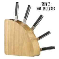 Bisbell Magnetic Knife Block Made Of Oak Wood 12 Bisbell Magnetic Knife Block Made Of Oak Wood -EdgeMaster Shop bisbell magnetic knife block oak wood 2