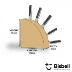 Bisbell Magnetic Knife Block Made Of Oak Wood 15 Bisbell Magnetic Knife Block Made Of Oak Wood -EdgeMaster Shop bisbell magnetic knife block oak wood 5