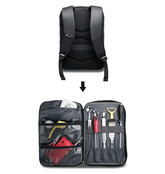 Chefcase Professional Backpack For Kitchen Knives And Accessories 9 Chefcase Professional Backpack For Kitchen Knives And Accessories - Image 7