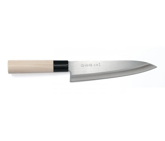 Chroma Haiku Home Gyuto Knife 18.5cm - Honoki Wood Handle 3 Chroma Haiku Home Gyuto Knife 18.5cm - Honoki Wood Handle