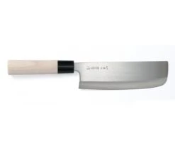 Chroma Haiku Home Nakiri Knife 17.5cm - Honoki Wood Handle