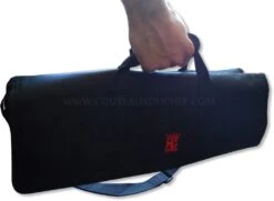 Empty Knife Bag With Space For 12 Kitchen Tools - Martinez & Gascon -EdgeMaster Shop empty knife bag 12 kitchen tools martinez gascon 2
