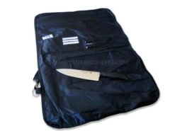 Empty Knife Bag With Space For 12 Kitchen Tools - Martinez & Gascon -EdgeMaster Shop empty knife bag 12 kitchen tools martinez gascon 4