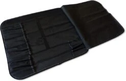 Empty Knife Roll Bag With Space For 11 Kitchen Tools - Martinez & Gascon -EdgeMaster Shop empty knife roll bag 11 kitchen tools martinez gascon 3