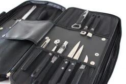 Fischer Professional Knife Bag With 20 Knives And Accessories -EdgeMaster Shop fischer 20 piece professional knife bag 5
