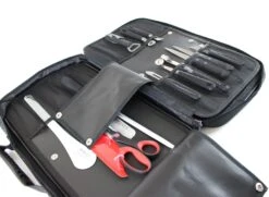 Fischer Professional Knife Bag With 20 Knives And Accessories -EdgeMaster Shop fischer 20 piece professional knife bag 6