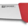 Fischer Butcher Knife 17cm With Red Handle -EdgeMaster Shop fischer butcher knife 17cm red handle