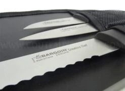 FISCHER Creative Chef Profesional Knife Bag With 6 Knives + 1 Sharpener Steel -EdgeMaster Shop fischer creative chef professional knife bag 6 knives 1 sharpener steel 8