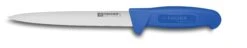 Fischer Filleting/Skinning Knife Flexible Blade 20cm With Blue, Non-slip Handle