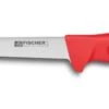 FISCHER Professional Boning Knife 17cm With Red Handle -EdgeMaster Shop fischer professional boning knife 17cm red handle