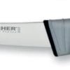 Fischer Sandvik Boning Knife Rigid Blade 13cm - Black And Grey Handle -EdgeMaster Shop fischer sandvik boning knife rigid blade 13cm black grey handle