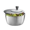 Gefu ROTARE Stainless Steel Salad Spinner 3L -EdgeMaster Shop gefu rotare stainless steel salad spinner 3l