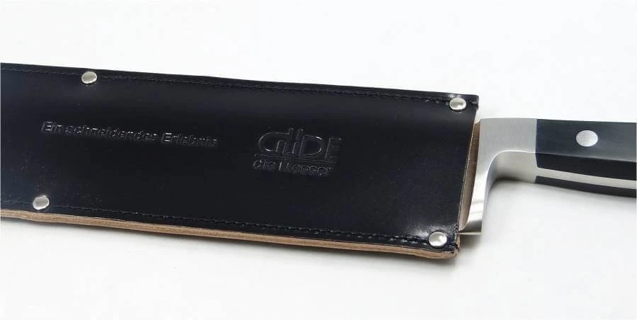 GUDE Leather Blade Guard 32cm For Bread Knife 5 GUDE Leather Blade Guard 32cm For Bread Knife - Image 3