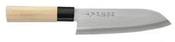 Jaku 4-piece Japanese Knife Set: Nakiri + Santoku + Deba + Sashimi -EdgeMaster Shop jaku 4 piece japanese knife set 2