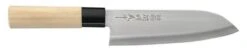 Jaku 4-piece Japanese Knife Set: Nakiri + Santoku + Deba + Sashimi -EdgeMaster Shop jaku 4 piece japanese knife set 3