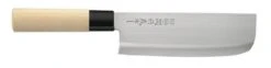 Jaku 4-piece Japanese Knife Set: Nakiri + Santoku + Deba + Sashimi -EdgeMaster Shop jaku 4 piece japanese knife set 4