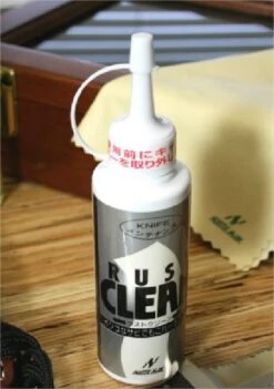 Japan Kanetsune Rust-Clean Polishing Paste For Steel Blades -EdgeMaster Shop japan kanetsune rust clean polishing paste steel blades 2