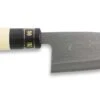 Jikko Tokusei Japanese Ajikiri Knife 12cm Nihon Steel Blade, Magnolia Wood Handle -EdgeMaster Shop jikko tokusei japanese ajikiri knife 12cm nihon steel blade magnolia handle