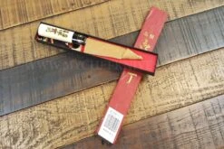 Jikko Tokusei Japanese Kaisaki Knife 12cm Nihon Steel Blade, Magnolia Wood Handle -EdgeMaster Shop jikko tokusei japanese kaisaki knife 12cm nihon steel blade magnolia handle 1