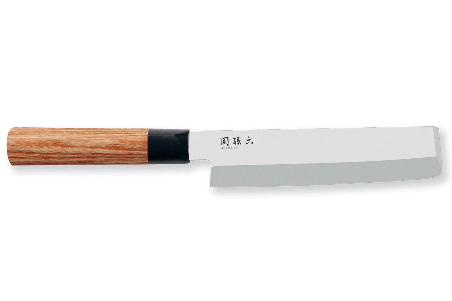 KAI Seki Magoroku Redwood Nakiri Knife 16.5cm 3 KAI Seki Magoroku Redwood Nakiri Knife 16.5cm