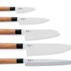 KAI Seki Magoroku Redwood Pack Of 5 Japanese Kitchen Knives -EdgeMaster Shop kai seki magoroku redwood pack 5 japanese kitchen knives