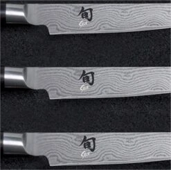 Kai Shun Classic 4-piece Steak Knife Set - Damascus Steel Blades 12.5cm -EdgeMaster Shop kai shun classic 4 piece steak knife set 4