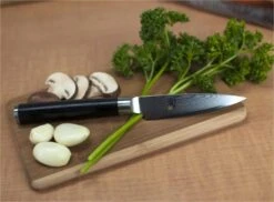 Kai Shun Classic Paring Knife 9cm - Damascus Steel Blade -EdgeMaster Shop kai shun classic paring knife 9cm damascus blade 3