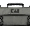 KAI Shun Professional Knife Bag With Space For 7 Knives And Accessories -EdgeMaster Shop kai shun professional empty knife bag 7 knives accessories