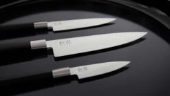 KAI Wasabi Black 3-piece Knife Set: 2 Utility Knives & 1 Chef Knife -EdgeMaster Shop kai wasabi black 3 piece knife set 2 utility knives 1 chef knife 1