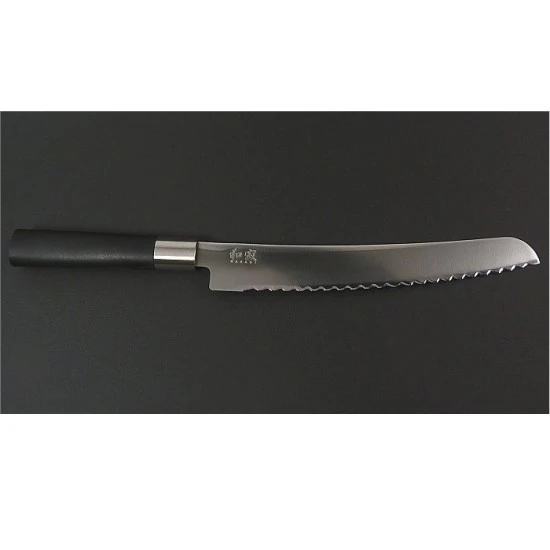 KAI Wasabi Black Bread Knife 23cm 4 KAI Wasabi Black Bread Knife 23cm - Image 2