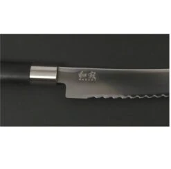 KAI Wasabi Black Bread Knife 23cm 7 KAI Wasabi Black Bread Knife 23cm -EdgeMaster Shop kai wasabi black bread knife 23cm 2