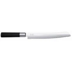 KAI Wasabi Black Bread Knife 23cm