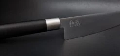 KAI Wasabi Black Chef Knife 23.5cm -EdgeMaster Shop kai wasabi black chef knife 3