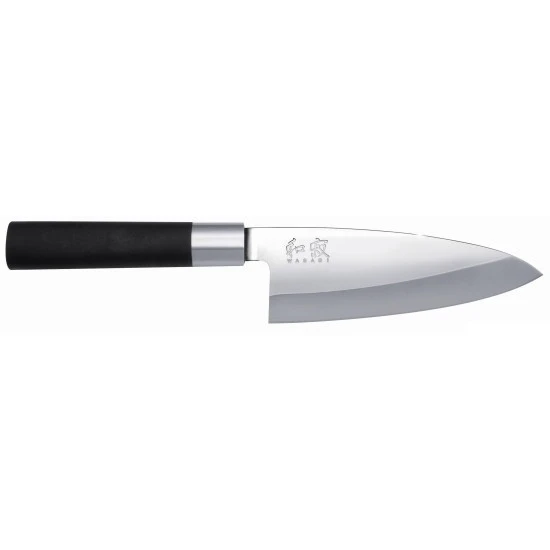 KAI Wasabi Black Deba Knife 15cm 3 KAI Wasabi Black Deba Knife 15cm