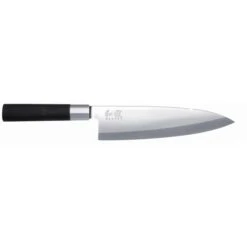 KAI Wasabi Black Deba Knife 21cm