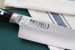 Kanetsugu Pro-J Chef Knife Hammered Blade 20cm -EdgeMaster Shop kanetsugu pro j chef knife hammered blade 20cm 4