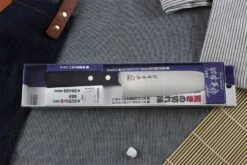 Kanetsugu Rev 21 Santoku Knife Micro-serrated Blade 13.5cm -EdgeMaster Shop kanetsugu rev 21 santoku knife micro serrated blade 13cm 8