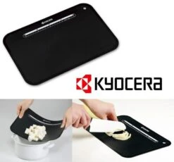Kyocera Flexible Cutting Board 37 X 25 X 0.3 Cm - Black -EdgeMaster Shop kyocera flexible cutting board 37cm black 2