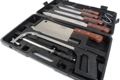 Pradel Excellence Butcher Knife Case With 8 Knives And Accessories -EdgeMaster Shop pradel excellence 8 piece butcher knife case 2