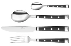 Pradel Excellence Belle Table 16-piece Cutlery Set - Black Handles