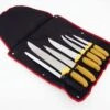 Pradel Excellence Butcher's Knife Bag With 6 Knives + 1 Sharpening Steel 1 Pradel Excellence Butcher's Knife Bag With 6 Knives + 1 Sharpening Steel -EdgeMaster Shop pradel excellence butcher knife bag 6 knives 1 sharpening steel